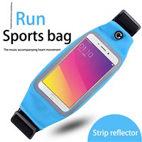 Hot Sale Running Touch Screen Phone Waterproof Waist Bag