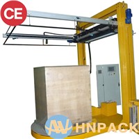 China Pallet Wrapper Manufacturer Supply Automatic Pallet Wrapper with Top Sheet Dispenser Supplier