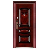 Steel Security Door with Nice Color & Less Defect