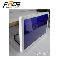 84 Inch LCD Wall Mounted Digital Player / Indoor Advertising Large Digital Signage
