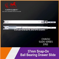 37mm Snap-on Ball Bearing Drawer Slide