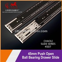 45mm Push Open Drawer Slide for Cabinet Parts