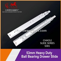 53mm Heavy Duty Drawer Slide for Industrial Cabinets