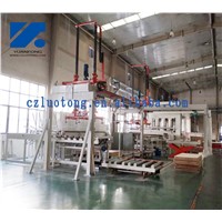 Short Cycle Melamine Laminating Hot Press/Automatic Lamination Line