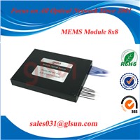 GLSUN 8x8 MEMS Fiber Optical Switch MEMS Module
