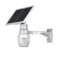 6w Integrated Solar Powered Garden Street Lamps with Lithium Battery