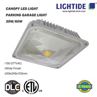 LED Canopy Lights/Parking Garage Light, 100-277V AC, 60W, DLC 4.2