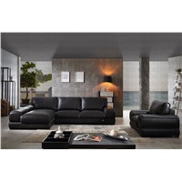 2018 Modern Genuine Leather Sofa with Armchair
