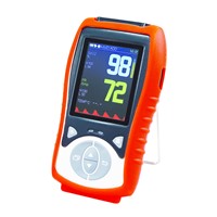 Neonate Infant Child High Configuration Handheld Pulse Oximiter EaseaiCompatible Nellcor Sensor Temperature Sensor
