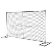6*12 Feet American Market Galvanized Temporary Chain Link Fence