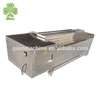 Industrial Commercial Automatic Air Bubble Brush Fruit & Vegetable Potato Carrot Berry Washing & Cleaning Machine