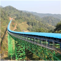 High-Performance Long-Distance Curved Rubber Belt Conveyors