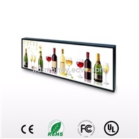 Customized Ultra Wide Stretched LCD Screen Bar for Advertising on Airport & Metro Station