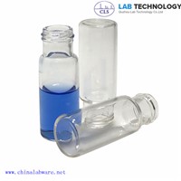 2ml HPLC Clear Glass Screw Vial USP1 9mm Neck Free Sample