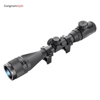 Gangnamstyle Rifle Scope 3-9x40 Hunting Scope Red Green Illuminated Reticle with Mil-Dot Telescopic Sight