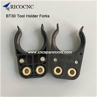 Black BT30 Tool Holder Forks BT Tool Clips For CNC Router Machines