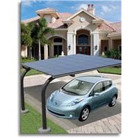 Easy Installation &amp;amp; Durable Aluminum Solar Carport Mounting System