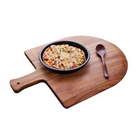 Best Selling Eco-Friendly Natural Safety Handmade Wooden Pizza Peel Paddle Made In China