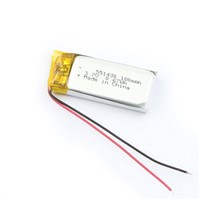 Small Li-Polymer Battery 3.7v 180mah 551430 Support OEM/ODM Model