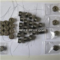 Pure 316L Stainless Steel Fiber Filaments Twist Thread 13micron-100filaments-3plies for Wearable Garments XTAA077