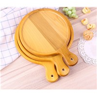 Eco-Friendly Nature Safety Handmade Boxwood Pizza Serving Tray Pizza Plate