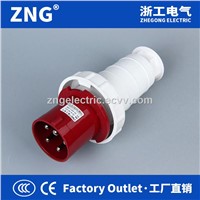 Industrial Plug 63A 3P+N+PE IP67 Waterproof