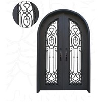 2. Chinese Factory Fabricated Iron Doors EBD001, Security Steel Door, Customize Metal Doors, Iron Entry Doors, Entrance Doors