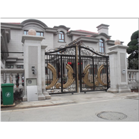 Chinese Hand-Forged Wrought Iron Gate EBG503 Security Swing Metal Gates Sliding Gate Automatic Gates