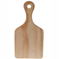 Hot Sale Natural Eco-Friendly Beech Wooden Bread Board Food Serving Tray with Handle