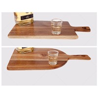 Hot Sell Eco-Friendly Safety Nature Handmade Acacia Wood Bread Board for Kitchen Cutting Board