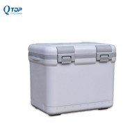 QTOP 6L PU Insulating Layer Medical Insulin Cooler Box for Hospital