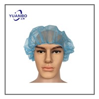 Hospital Use Nonwoven Medical Disposable High Quality Best Selling Cleanroom Dustproof Factory Supply Bouffant Cap