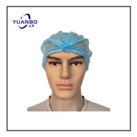 Hospital Use Nonwoven Surgical Medical Disposable High Quality Best Selling Cleanroom Dustproof Factory Supply Mob Cap