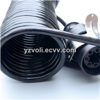 ABS Power Cable Truck Trailer Coil Sprial Cable