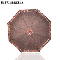 RST Real Star Promotions High Quality Cheap Umbrella Three Folding Umbrella Autoopen Chine Parasol