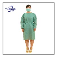 Dark Green Disposable Isolation Gowns