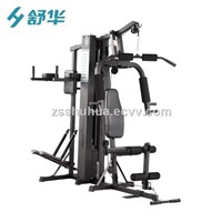 Integrated Fitness Machine, Three Station Fitness Machine, Multi-Functional Gym Equipment