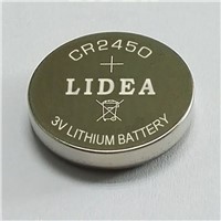 Lithium Button Cell CR2450 Battery