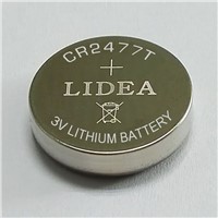 Lithium Button Cell CR2477 Battery