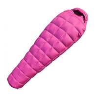 CNHIMALAYA HS9620R Down-Filled Sleeping Bag Winter Outdoor Portable Ultra-Light Mummy Warm Camping Sleeping Bags - Rose