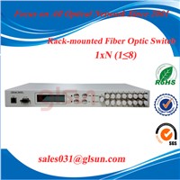 GLSUN 1xN (N Less Than 8) Rack Optical Switch