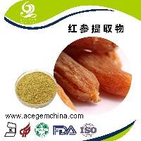 Low Pesticides 2% Ginsenosides Red Ginseng Root Extract Powder