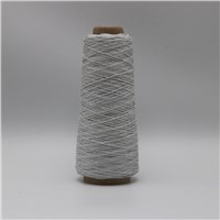 Ne32/2ply 20% Stainless Steel Staple Fiber Blended with 80% Polyester Staple Fiber Conductive Yarn by 7plies XT11017