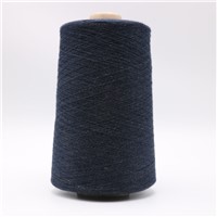 Navy Ne21/2plies 10% Stainless Steel Fiber Blended with 90% Polyester Fiber for Knitting Touchscreen Gloves XT11040