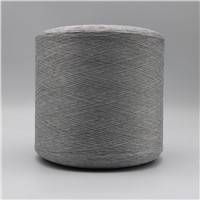 Carbon Conductive Fiber Nylon Filament 20D/3F Ring Intermingling White Polyester DTY 150D Filament--XTAA033