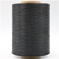Carbon Conductive Nylon Filaments 20D/3F Intermingled with Black PL FDY 75D Anti-Static Yarn for ESD Fabrics--XTAA028