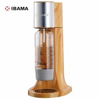 IBAMA Sparkling Water Maker Soda Water Machine Easy Fizzy Beverage for Home/Office/Party Use with Space Saving Design