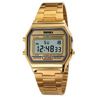 SKMEI 1123 Hot Selling Thailand Watches Own Design Watch Gold Watch for Men