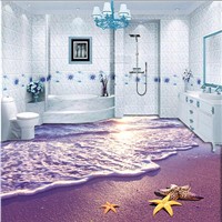 Bedroom Bathroom 3D Floor Clear Epoxy Floor Paint