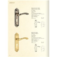 Solid Brass Mortise Door Lock ER18A-95